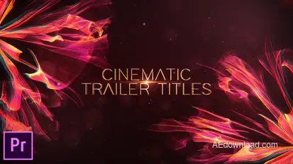 Cinematic Trailer Titles - Premiere Pro Premiere Pro template preview