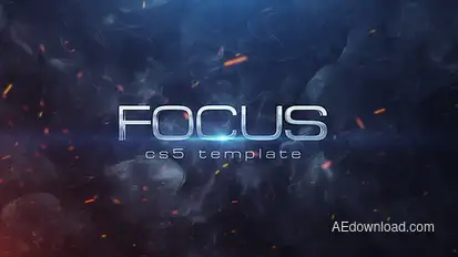 Cinematic Trailer Titles v4 Video Displays template preview