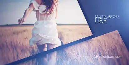 Classic Intro Video Displays template preview