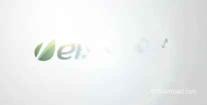 Clean Flip Logo Video Displays template preview