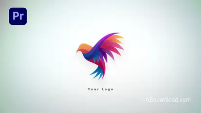 Clean Logo Animation (MOGRT) Premiere Pro template preview