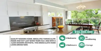 Clean Real Estate Pack Video Displays template preview