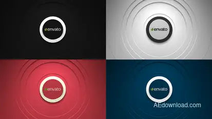 Clean Sound - Logo Reveal Video Displays template preview