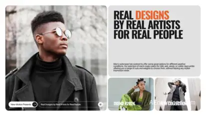 Commercial Multiscreen Slideshow Premiere Pro template preview