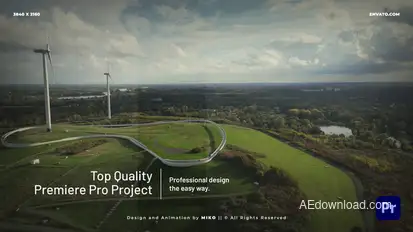 Company Slideshow Premiere Pro template preview