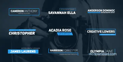 Corporate Lowers Video Displays template preview