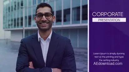 Corporate Presentation for Premiere Pro Premiere Pro template preview