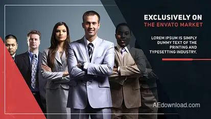 Corporate Promotion Video Video Displays template preview