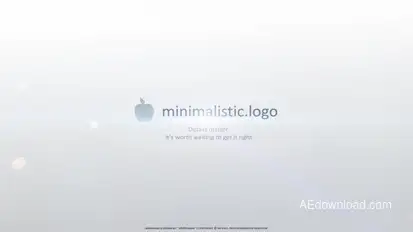 Corporate Slogan Image Logo Reveal  Video Displays template preview