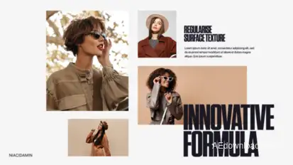 Cosmetic Product Fashion Promo Premiere Pro template preview