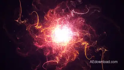 Cosmos Logo Reveal Video Displays template preview