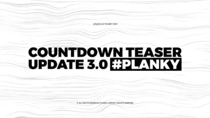 Countdown Teaser Video Displays template preview