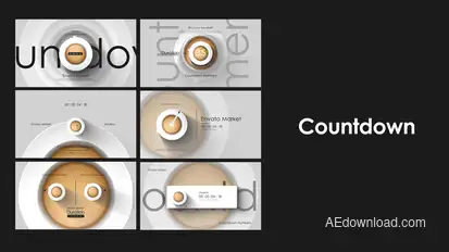 Countdown Ver.2 Premiere Pro template preview