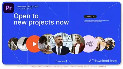 Creative Agency - Corporate Promo Premiere Pro template preview