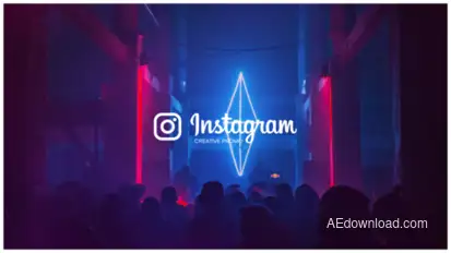 Creative Instagram Promo Video Displays template preview
