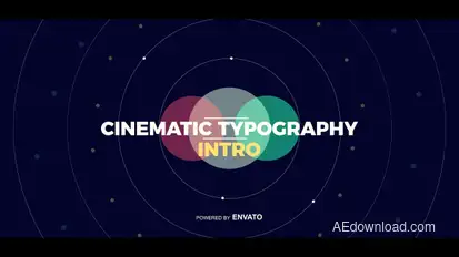 Creative Intro Video Displays template preview