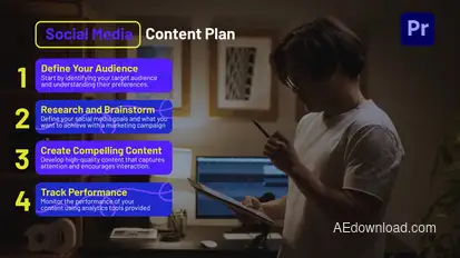 Creative List Titles for Premiere Pro Premiere Pro template preview