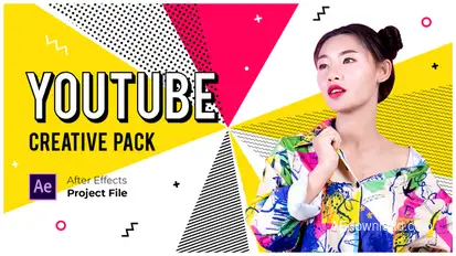 Creative YouTube Promo Toolkit Video Displays template preview