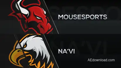 Cybersport CSGO Package Video Displays template preview