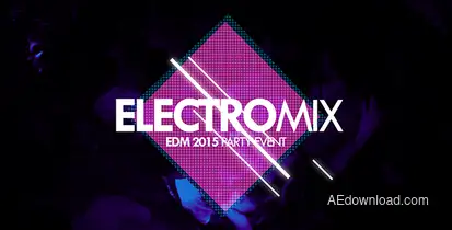 Dance Event Video Displays template preview