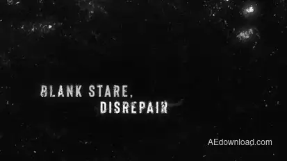 Dark Grunge Titles Video Displays template preview