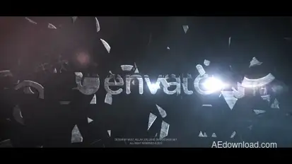 Debris Logo Video Displays template preview