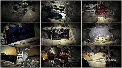 Detective Video Displays template preview