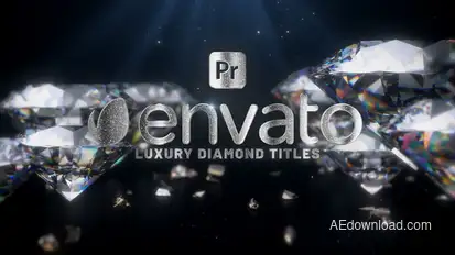 Diamond Opener Premiere Pro template preview