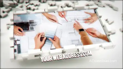 Docking Bricks Video Displays template preview