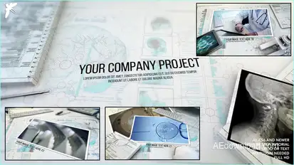 Doctor Desk Video Displays template preview