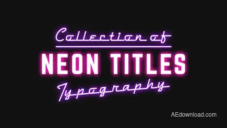 15 Neon Titles Freebies template preview