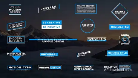 20 Creative Typo IV Freebies template preview