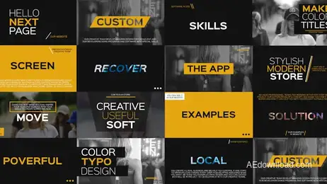 4k Creative Typography Freebies template preview