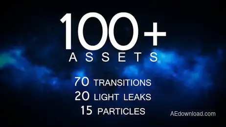 70 Transitions Freebies template preview