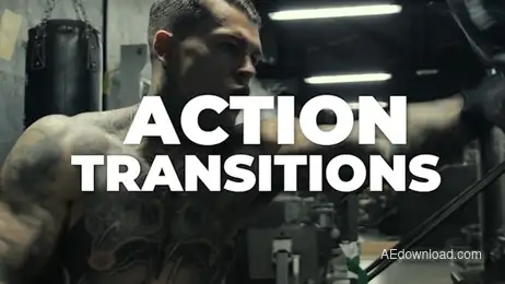 Action Transitions Freebies template preview