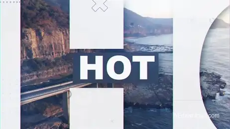 Alfa Text Into Freebies template preview