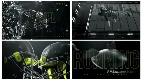 American Football Sports Pack Freebies template preview