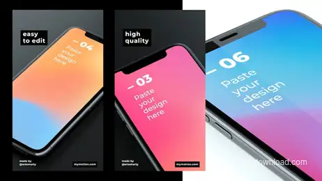 App Promo Stories Freebies template preview