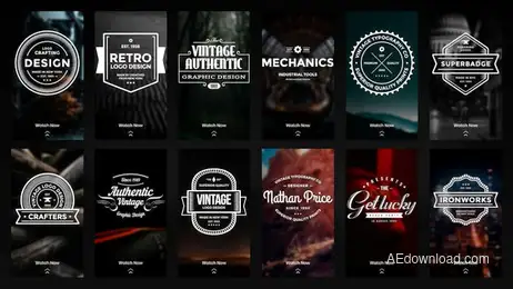 Authentic Vintage - Stories Freebies template preview