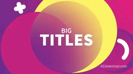 Big Titles Freebies template preview