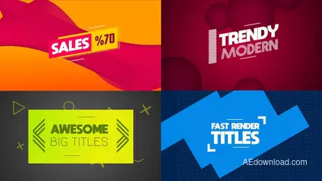 Big Titles V1 Freebies template preview