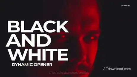 Black And White Opener Freebies template preview