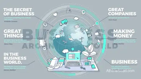 Business Worldwide Freebies template preview