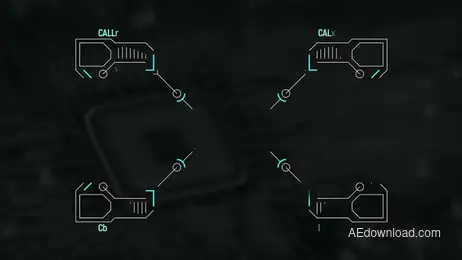 Callouts Hi-tech Elements Freebies template preview