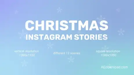 Christmas Stories Freebies template preview