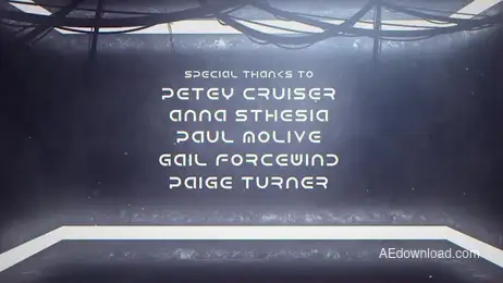 Cine Credit V.5 Freebies template preview