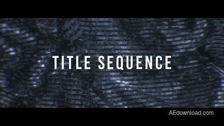 Cinematic Title Sequence Freebies template preview