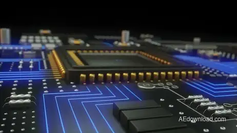 Circuit Logo Freebies template preview