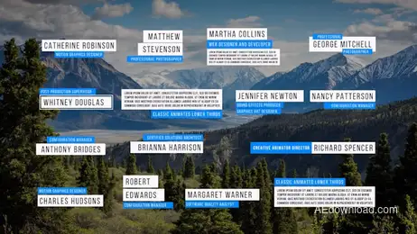 Classic Lower Thirds Freebies template preview