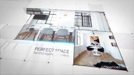 Clean Business Slideshow Freebies template preview